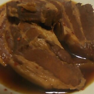 ピリ辛！韓国風　豚の角煮